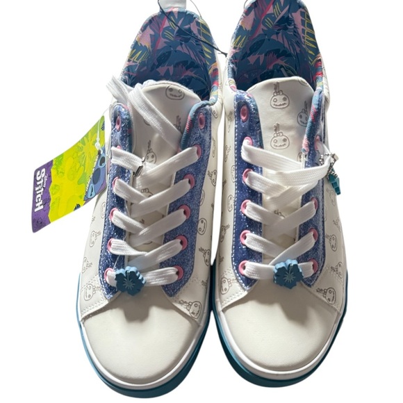 Disney Lilo & Stitch Sneakers- White and Blue - Picture 4 of 4